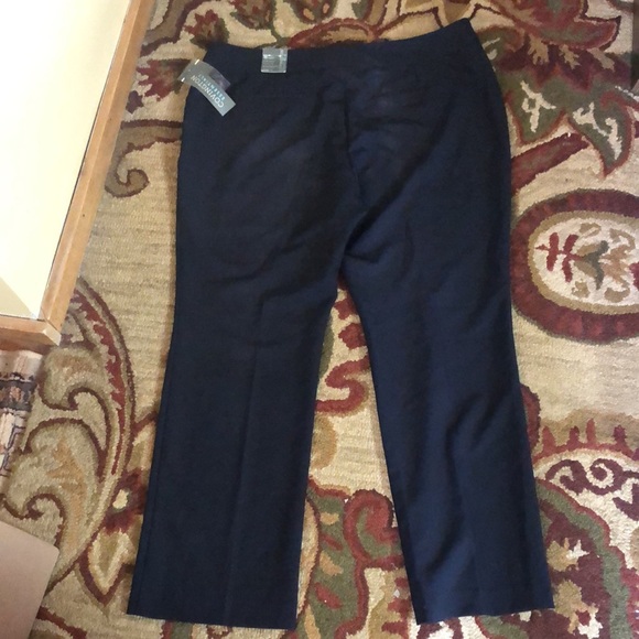 COVINGTON Essentials Size 18S Straight Leg Blue Pant Trouser Career $68 NWT - Picture 4 of 11